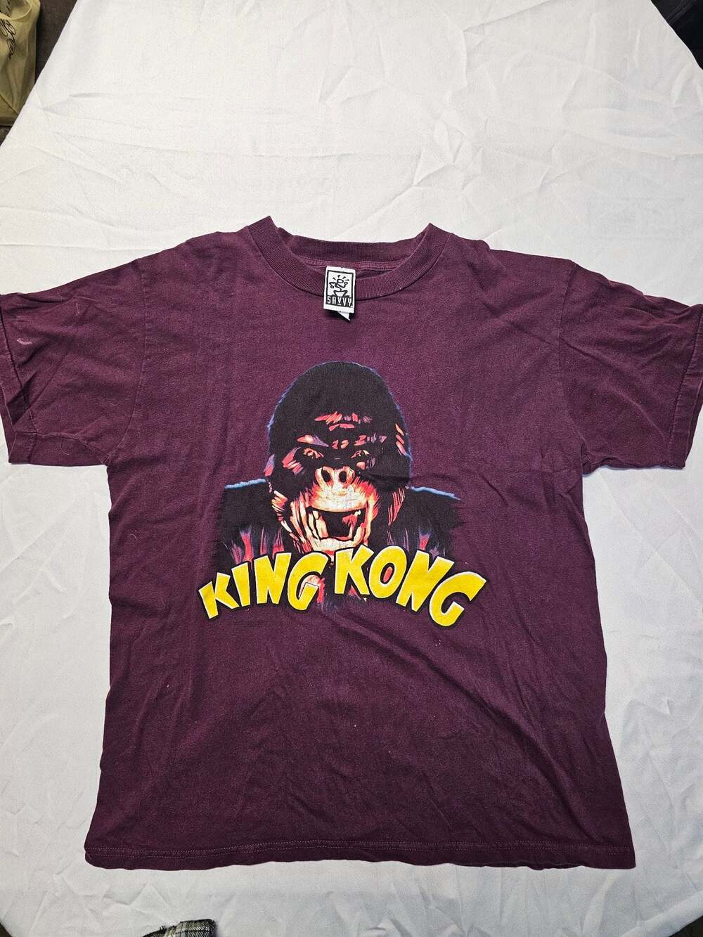 Vintage King Kong T-Shirt men's medium single stitch Savvy
